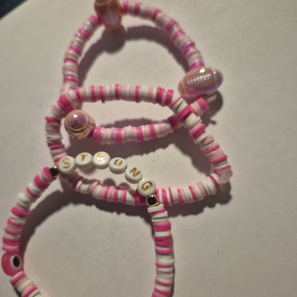 Bracelets, Pink - Picture 11 of 13